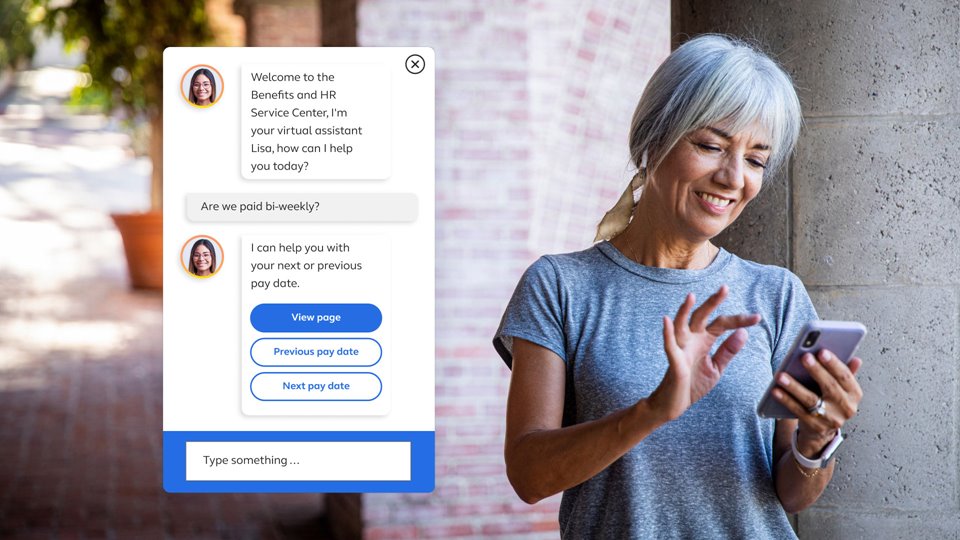 Alight Worklife payroll chatbot